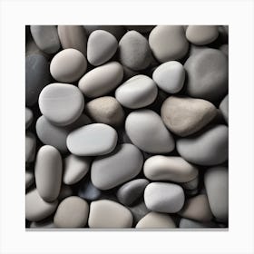 Pebbles Canvas Print