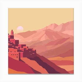 Moroccan Village Canvas Print