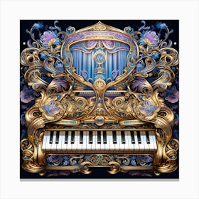 Piano Keys Canvas Print