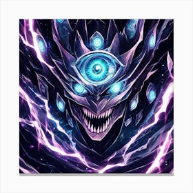 Demoniac Obito Canvas Print