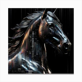 Creative Horse Beauty Illustration Nr 237 Canvas Print