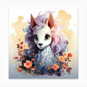 Llama Canvas Print