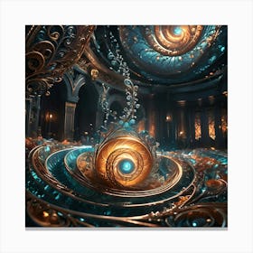 Fractal Art Canvas Print