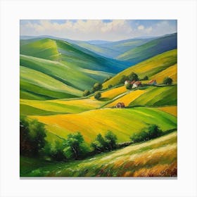 Landscape Painting 140 Canvas Print