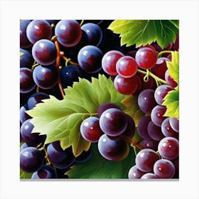 Grapes Canvas Print