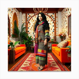 Pakistani Woman 5 Toile