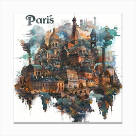 Paris 2 Canvas Print