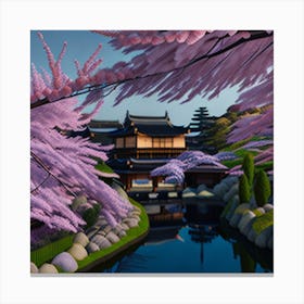 Sakura Blossoms Canvas Print