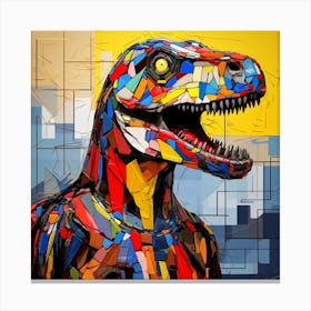 T-Rex 8 Canvas Print