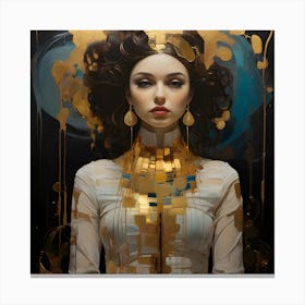 'Golden Girl' 1 Canvas Print