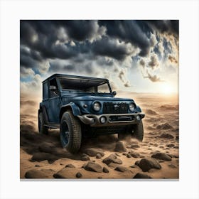 Jeep Wrangler Canvas Print