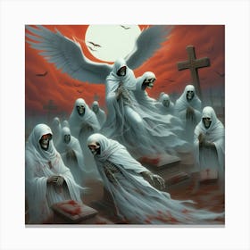 Angels Of Death Canvas Print