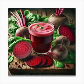 Beet Juice Canvas Print