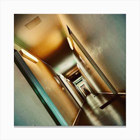 Creepy Hallway Canvas Print