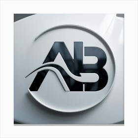 Ab Logo 4 Canvas Print