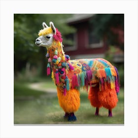 Llama Canvas Print