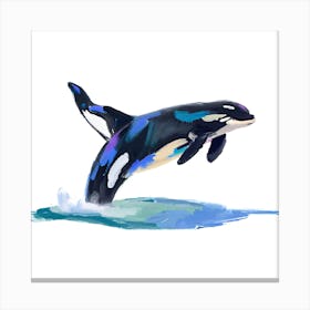 Orca Whale 04 Canvas Print