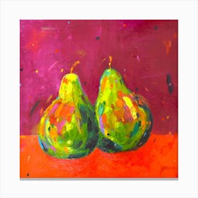 Pears Square 2 Canvas Print