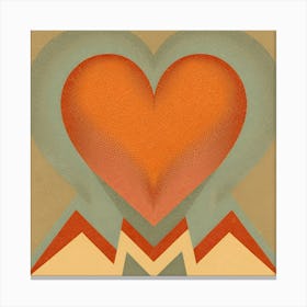 Heart Of The Mountains Canvas Print