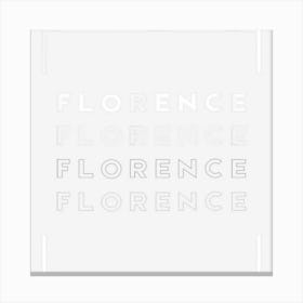 Florence �Italy Classic Everyday Travel Souvenir Canvas Print