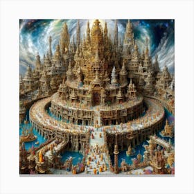 Palace of the Divine Canvas Print