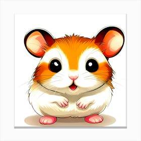 Cute Hamster Canvas Print