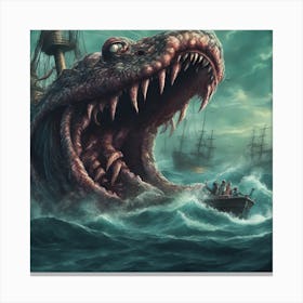 Savage Beast Canvas Print