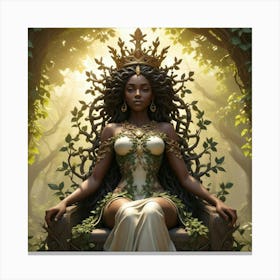 Queen Of The Forest 14 Canvas Print