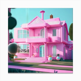 Barbie Dream House (536) Canvas Print