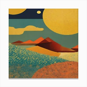 'Sunrise' 6 Canvas Print