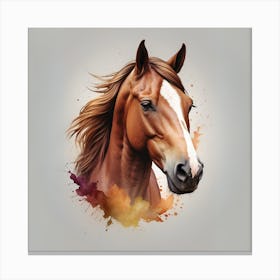 Horse Head Canvas Art Canvas Print