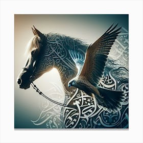 Arabic Horse 4 Canvas Print