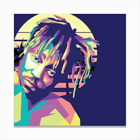 Juice Wrld Streetwear Retro Canvas Print