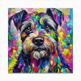 Schnauzer Canvas Print