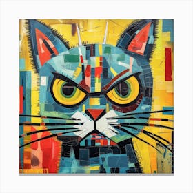 'The Cat' Canvas Print