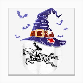 Cool Witch Equestrian Lover Halloween Equestrian Player Toile