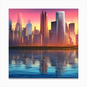 Cityscape Canvas Print