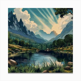 Enchanted Horizon 5 Canvas Print