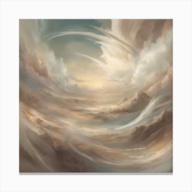 Cloudy Sky Canvas Print