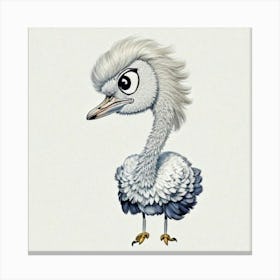 Ostrich Canvas Print