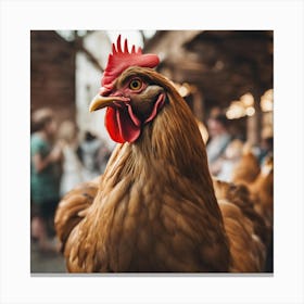 Rooster 6 Canvas Print