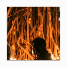 Sri Lankan Temple 1 Canvas Print