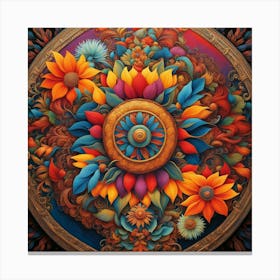 Kaleidoscope 1 Canvas Print