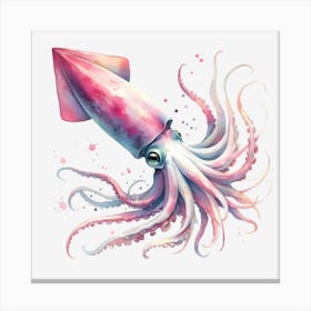 Squid Canvas Print