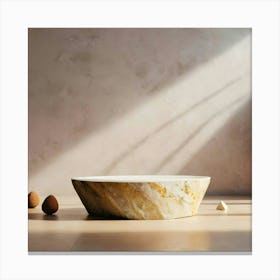 Marble Bowl 11 Canvas Print