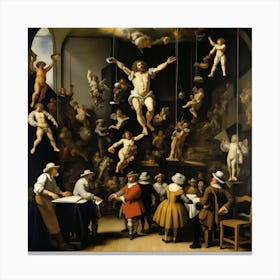 Crucifixion Of Jesus 7 Canvas Print