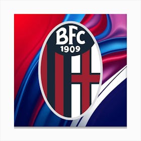 Bologna FC 1909 Logo Wall Art 17 Canvas Print