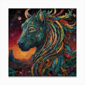 Horse Of The Night 1 Canvas Print