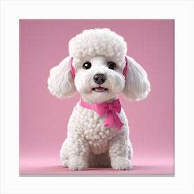 Poodle 2 Canvas Print