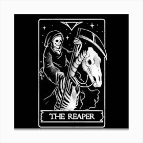 The Reaper - Death Evil Skull Gift 1 Canvas Print